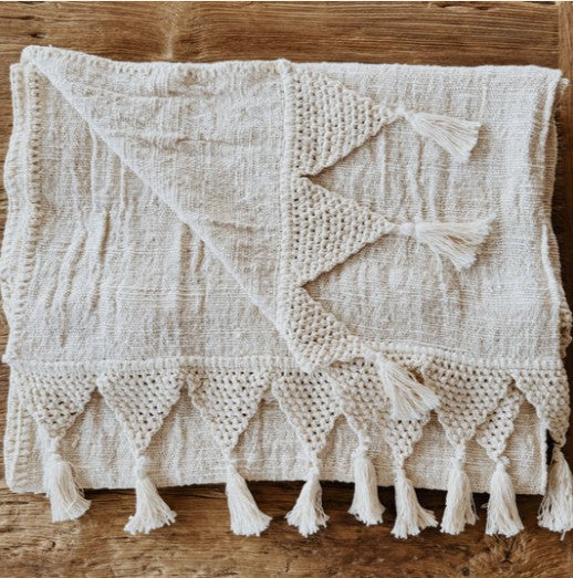 Delilah Handmade Bali Throw Blanket