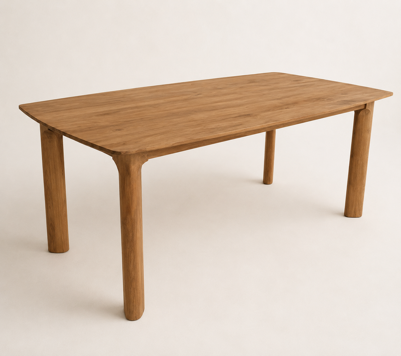 Kiano Solid Teak Dining Table | Modern Teak Furniture