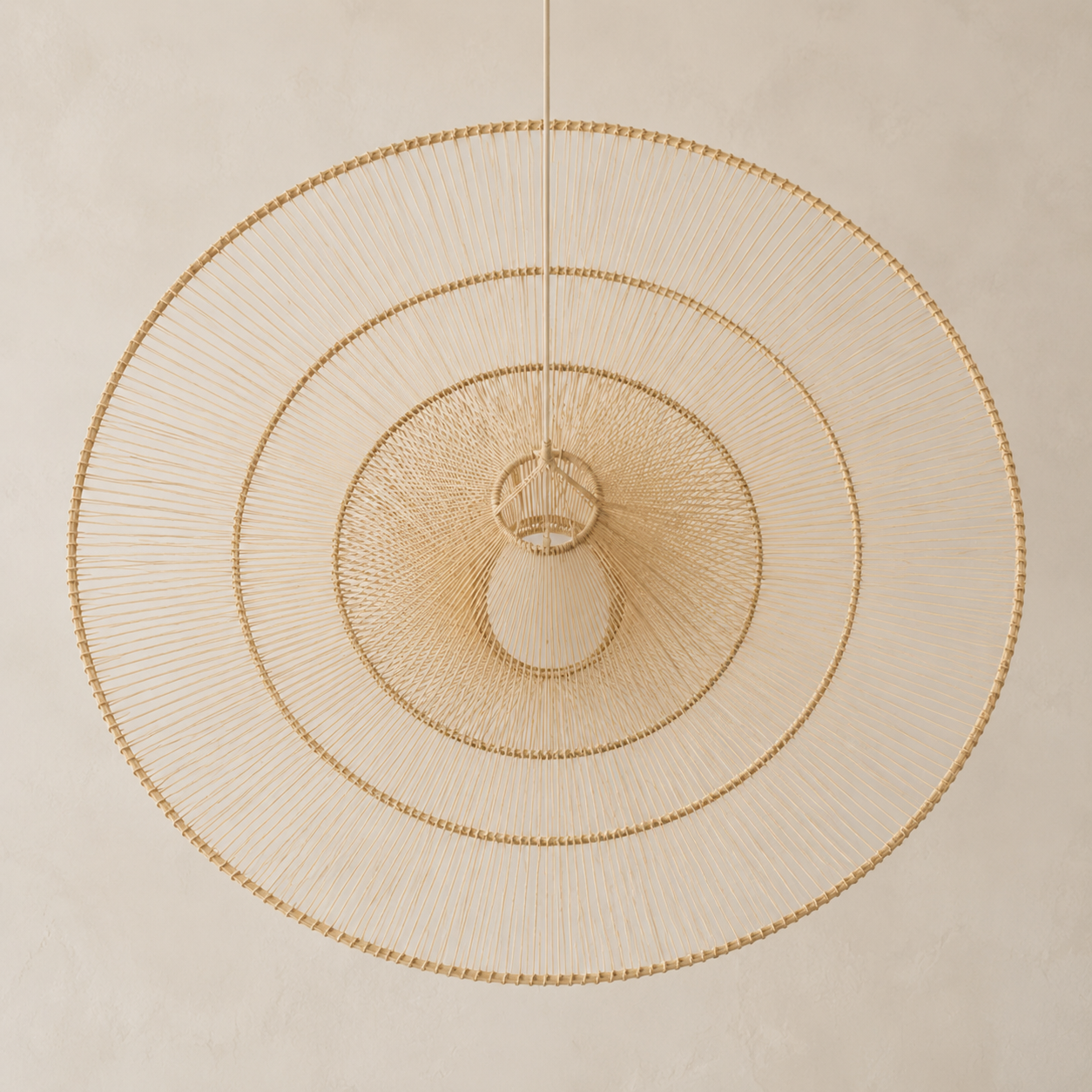 Sabrina Oversized Handwoven Rattan Pendant Lampshade