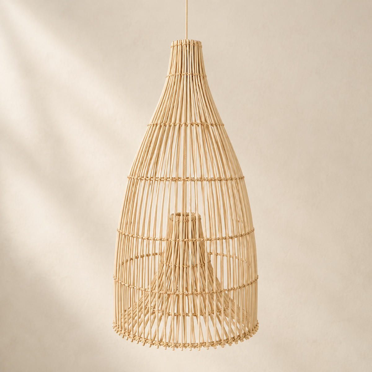 Bastian Natural Rattan Pendant Lampshade