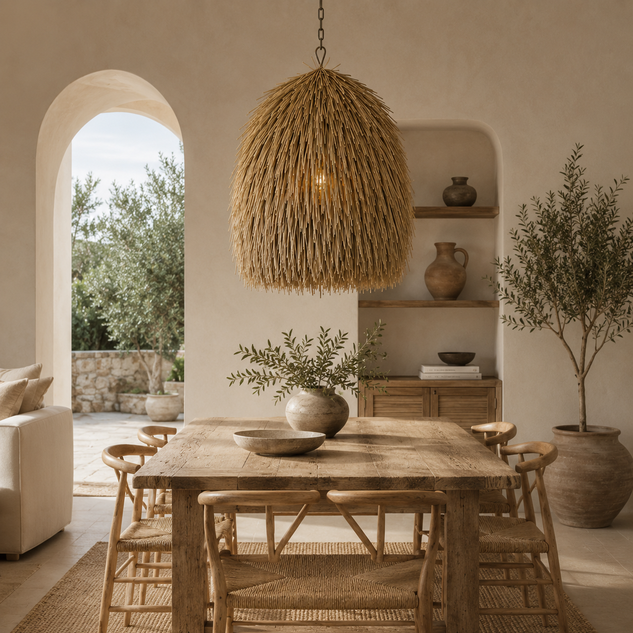 Ibiza Alang-Alang Grass Pendant Light