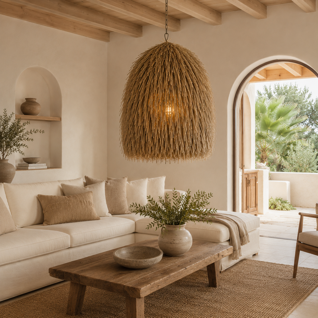 Ibiza Alang-Alang Grass Pendant Light